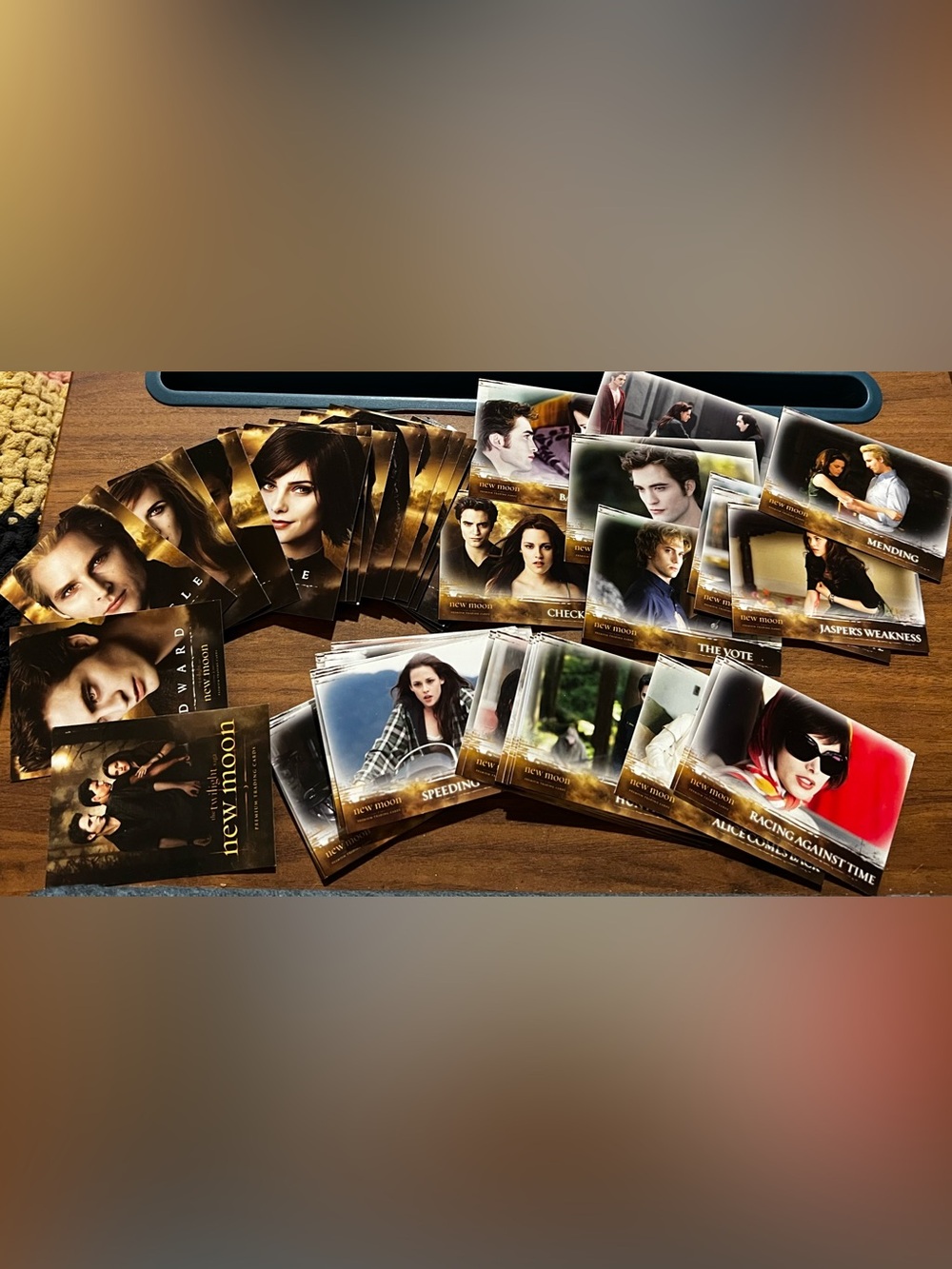 Lot Of Twilight New Moon Collector Cards 2009 NECA Lot of 53 Cards